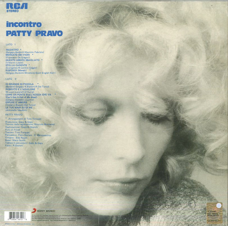 Pravo Patty - Incontro Lp 0889854481018