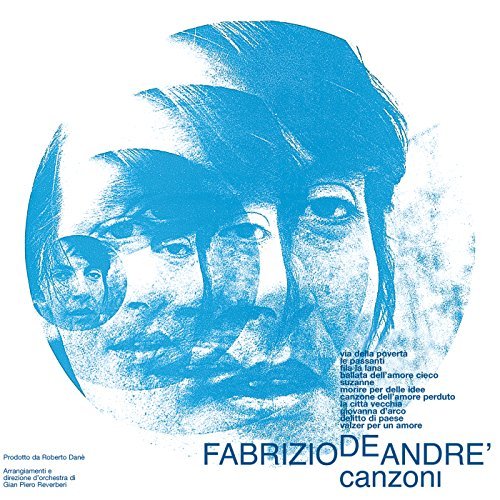 De Andre' Fabrizio - Canzoni (180 Gr. Sleeve + Printed Inner Sleeve Remastered 4Bit/192Khz) Lp 0889854889715