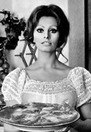 sophia loren pizzaiola 1954 "L'Oro di Napoli" Poster 35 x 50