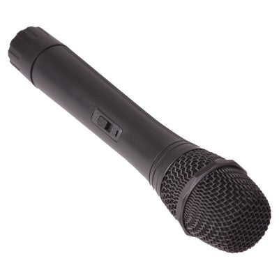 Portable 12”/30 cm Stand-alone PA System with USB, VOX, REC, Bluetooth and 2 x VHF Wireless Mics