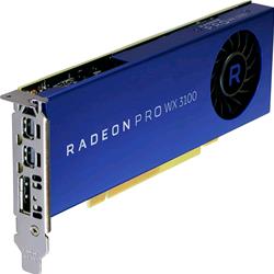 AMD RADEON PRO WX 3100 SCHEDA GRAFICA 4GB GDDR5 INTERFACCIA PCI EXPRESS 3.0 RAFFREDDAMENTO ATTIVO