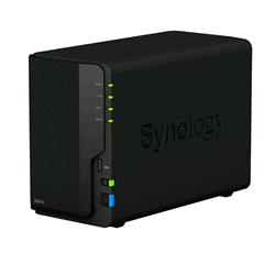 SYNOLOGY DS218 NAS CHASSIS DESKTOP 2 BAY HDD/SSD SATA III 2.5"/3.5"