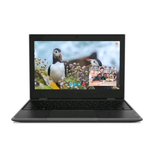 LENOVO 100e 11.6" AMD 3015e 1.2GHz RAM 4GB-eMMC 64GB-WIN 10 EDU BLACK (82GJ0000IX)