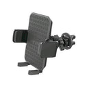 CELLY MOUNTVENT PLUS SUPPORTO AUTO UNIVERSALE PER SMARTPHONE DOTATO DI CLIP PER FISSAGGIO ALLA BOCCHETTA DI AREAZIONE NERO