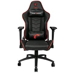 MSI CHAIR MAG CH120X POLTRONA GAMING IN ECOPELLE CUSCINO CERVICALE E LOMBARE COMPLETAMENTE REGOLABILE RECLINABILE 180 GRADI COLORE NERO