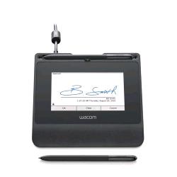 WACOM SIGNATURE SET CON PAD LCD RIFLESSIVO A COLORI DA 5" E SIGN PRO PDF PER WINDOWS ACQUISIZIONE IN TEMPO REALE DI FIRME ELETTRONICHE GRAFOMETRICHE CON PENNA SENZA FILO NERO