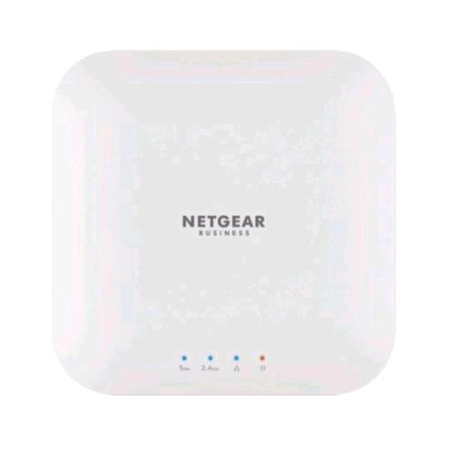 NETGEAR AX3600 ACCESS POINT WIFI 6 WAX218 WIFI 6 DUAL BAND CEILING 1 PORTA ETHERNET POE+ 2.5G PROTEZIONE WPA3 CREAZIONI DI 4 RETI WIRELESS BIANCO