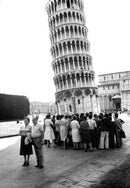 Pisa Italy 1976 Piazza dei Miracoli Poster 35 x 50