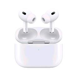 APPLE AirPods Pro 2nd genERAZIONE 2022 AURICOLARI WIRELESS BLUETOOTH CANCELLAZIONE ATTIVA DEL RUMORE CUSTODIA DI RICARICA MAGSAFE CON ALTOPARLANTE E ANELLO PER LACCETTO BIANCO