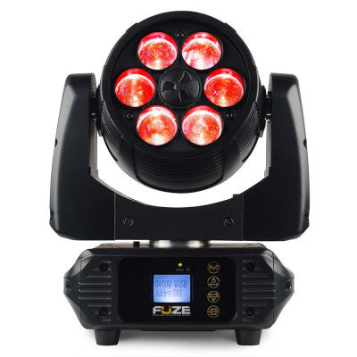 Wash LED 6x10W RGBW Zoom DMX IR