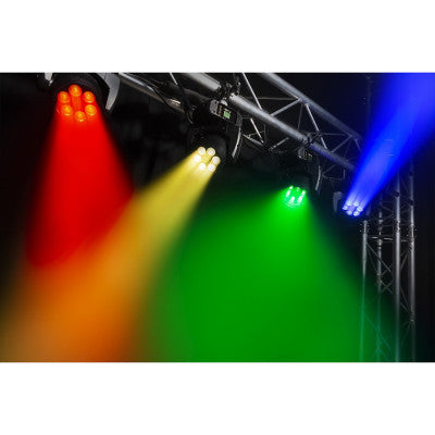 Wash LED 6x10W RGBW Zoom DMX IR