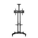 M Public Floorstand Basic 150 incl shelf & camera holder Black