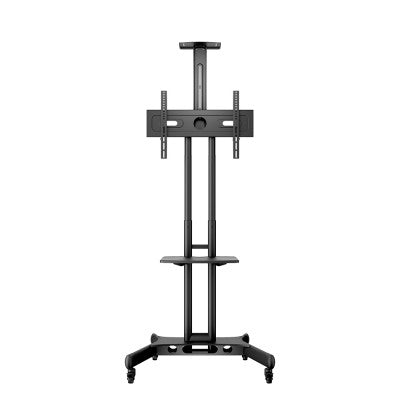 M Public Floorstand Basic 150 incl shelf & camera holder Black