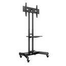 M Public Floorstand Basic 150 incl shelf & camera holder Black
