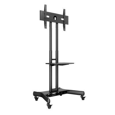 M Public Floorstand Basic 150 incl shelf & camera holder Black