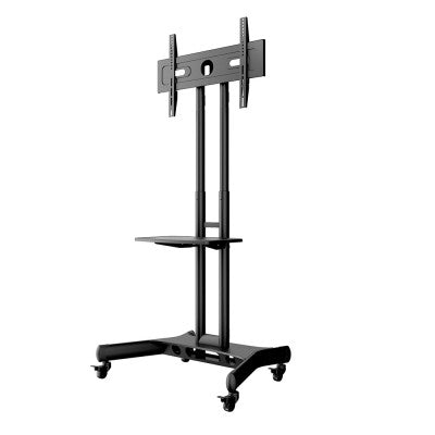 M Public Floorstand Basic 150 incl shelf & camera holder Black