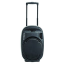 Stand-Alone Portable Sound System 12”/30 cm with USB-Mp3, VOX, Bluetooth & 2 VHF Mics