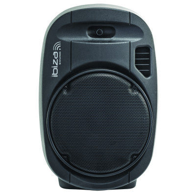 Stand-Alone Portable Sound System 12”/30 cm with USB-Mp3, VOX, Bluetooth & 2 VHF Mics