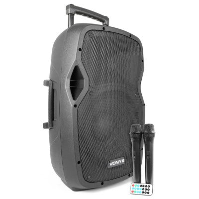 Portable Sound System  12" 2 UHF/BT