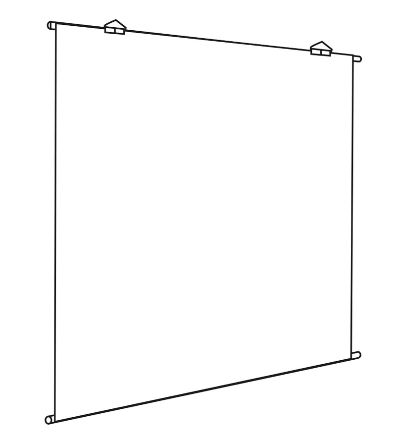 Telo semplice da proiezione "Basic", "Rear" da retroproiezione 400x300cm 197"