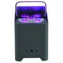 Par Can 5x 12W RGBWA-UV LED Battery Light with WDMX and Charge Base