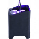 Par Can 5x 12W RGBWA-UV LED Battery Light with WDMX and Charge Base