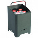 Par Can 5x 12W RGBWA-UV LED Battery Light with WDMX and Charge Base