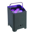 Par Can 5x 12W RGBWA-UV LED Battery Light with WDMX and Charge Base