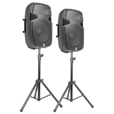 Sound Set Amp/Mix 2x10", MP3,BT,stands