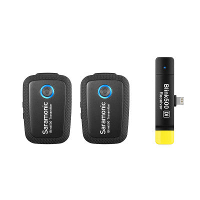 Wireless Microphone System (2.4 GHz - Dual Channel)