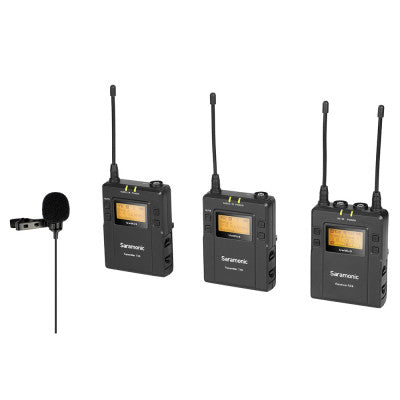 Wireless Lavalier Microphone System (UHF - Dual Channel)