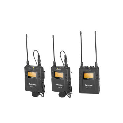 Wireless Lavalier Microphone System (UHF - Dual Channel)