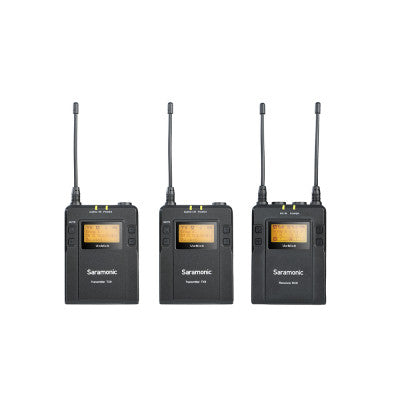 Wireless Lavalier Microphone System (UHF - Dual Channel)