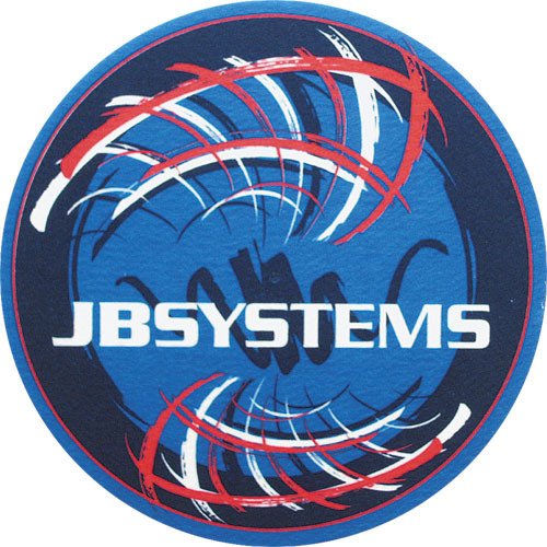 2x Slipmats - JB-Systems - rosso