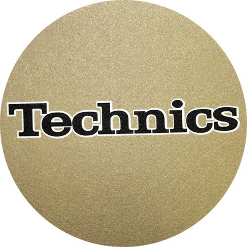 2x Slipmats - Technics - Gold