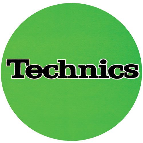 2x Slipmats - Technics - Verde