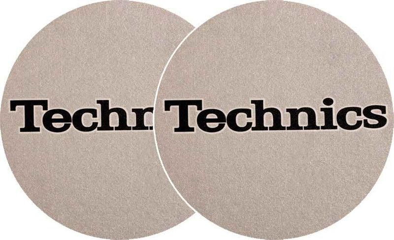 2x Slipmats - Technics - Argento