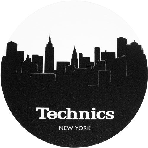 2x Slipmats - Technics Skyline N.Y.