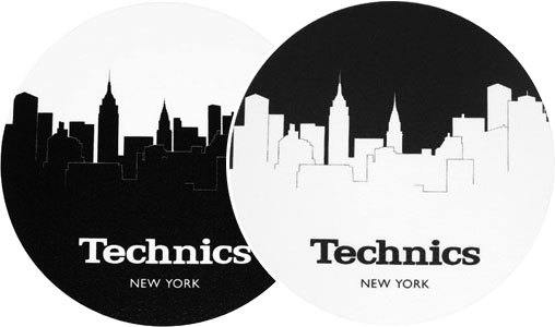 2x Slipmats - Technics Skyline N.Y.