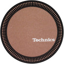 2x Slipmats - Technics Strobe - Brown