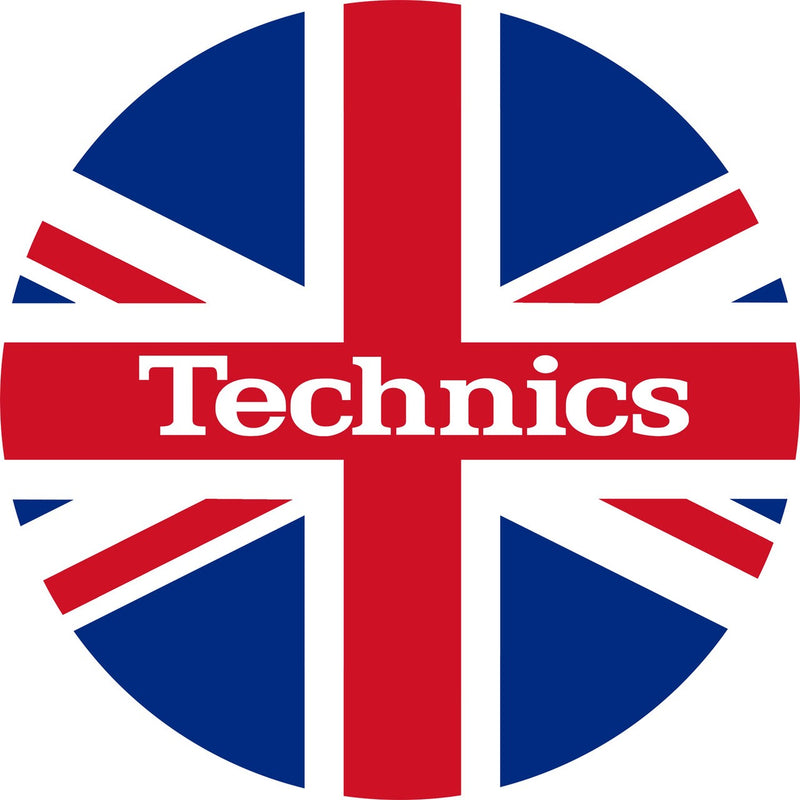 2x Slipmats - Technics UK flag