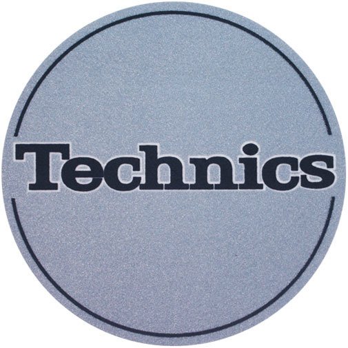 2x Slipmats Technics - blu metallizzato