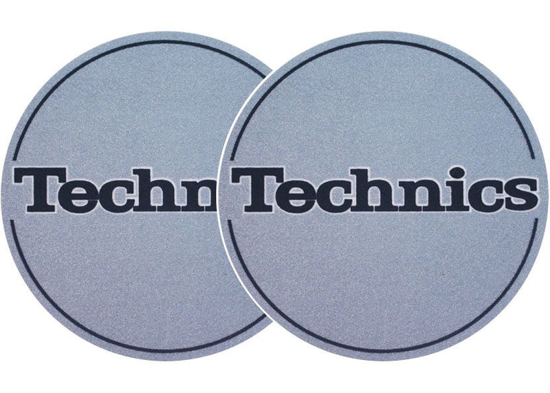 2x Slipmats Technics - blu metallizzato