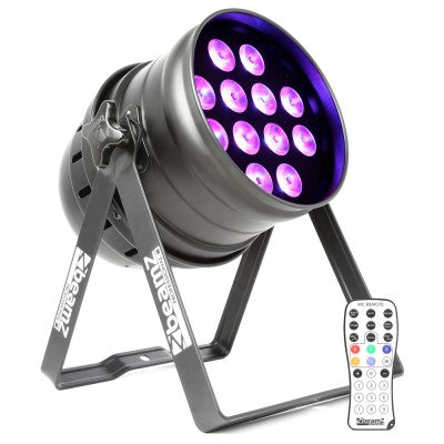 PAR 64-12x18W 6-1 HEX IR DMX