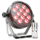 LED Flat PAR 12x6W 4-1 RGBA DMX IRC