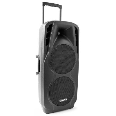 Portable Sound System ABS 2x10" 2x UHF, BT