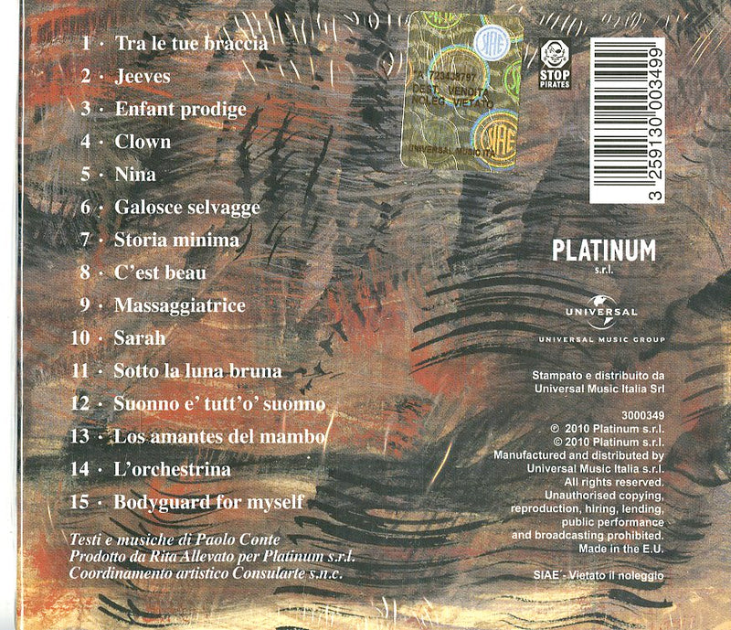 Conte Paolo - Nelson Cd 3259130003499