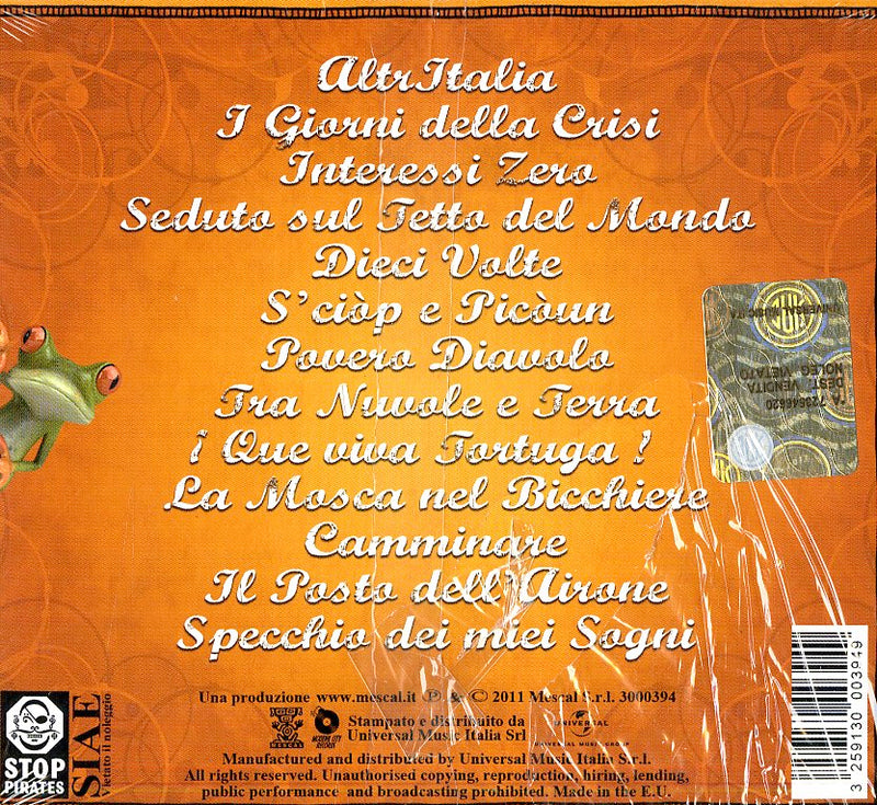 Modena City Ramblers - Sul Tetto Del Mondo Cd 3259130003949