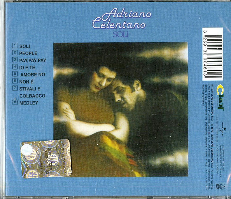 Celentano Adriano - Soli Cd 3259130004618
