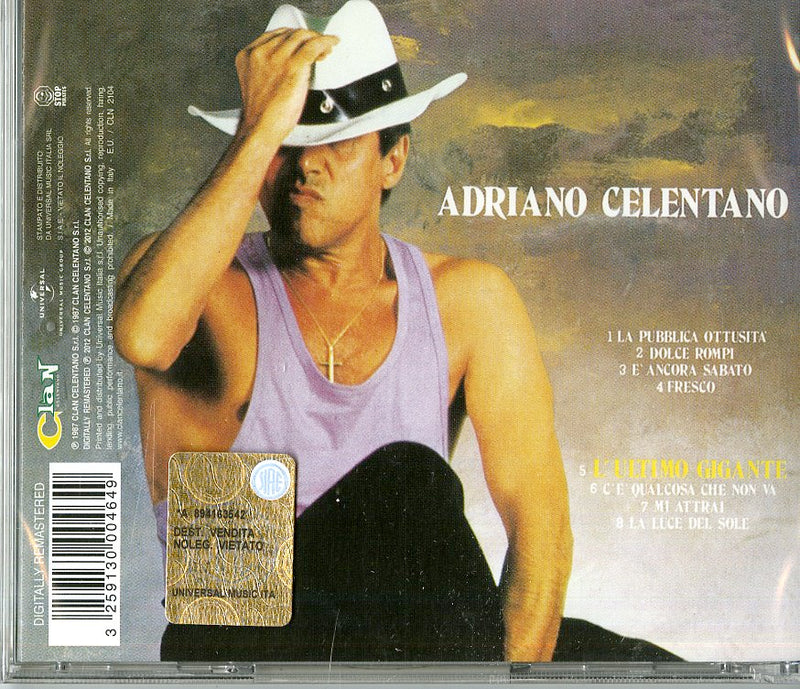 Celentano Adriano - La Pubblica Ottusita'(Remastered) Cd 3259130004649